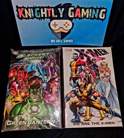 DC and Marvel Graphic Novels Sealed and Re-sealed Books ***hard and soft backs *** see images ***