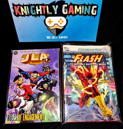 DC and Marvel Graphic Novels Sealed and Re-sealed Books ***hard and soft backs *** see images ***