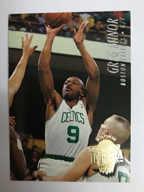 1995 Fleer Ultra Greg Minor Rookie #208 NBA Basketball Card