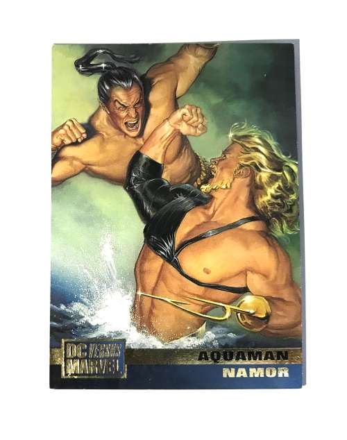 1995 DC vs Marvel Aquaman vs Namor #46 Base Card