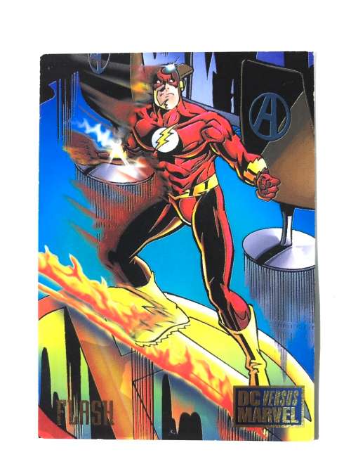1995 DC vs Marvel Flash #21 Base Card