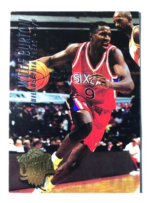 1995 Fleer Ultra Willie Burton #309 NBA Basketball Card