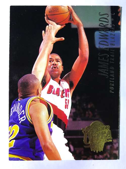 1995 Fleer Ultra James Edwards #322 NBA Basketball Base Card