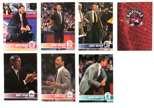 1994 Skybox NBA Hoops Coach Bundle Lot (7)