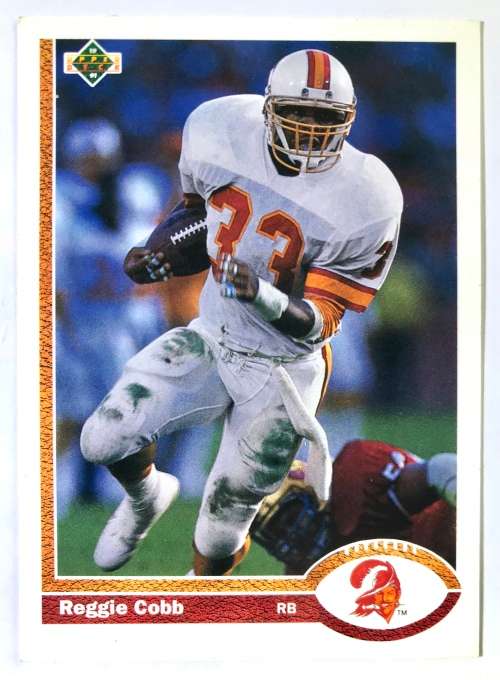 1991 Upper Deck Football Cards Reggie Cobb Buccaneers #265