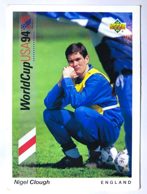 1993 Upper Deck World Cup Soccer Nigel Clough #159