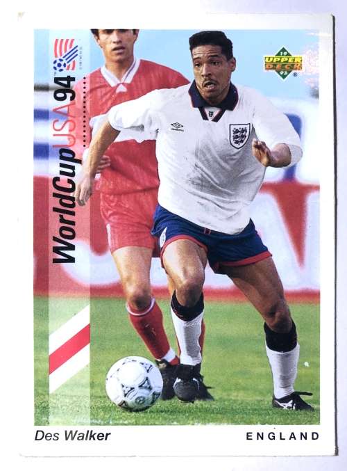 1993 Upper Deck World Cup Soccer Des Walker #63