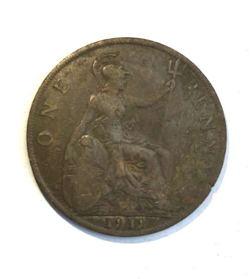 1919s Penny Coin