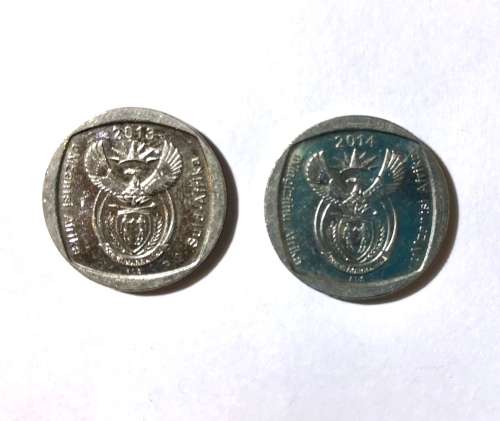 R2 Coin Lot (2x) South Africa 100th Anniversary of Union Buildings 2013, 2014