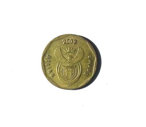 2003 50c coin Cricket World Cup South Africa