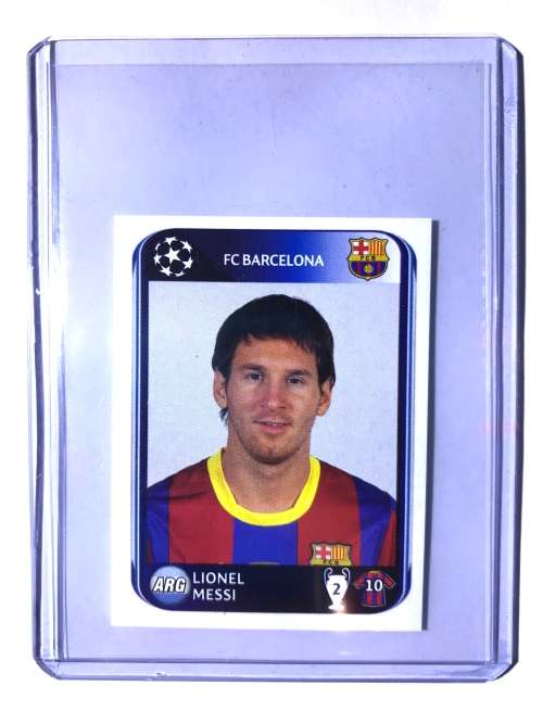 2010-2011 Panini UEFA Lionel Messi sticker