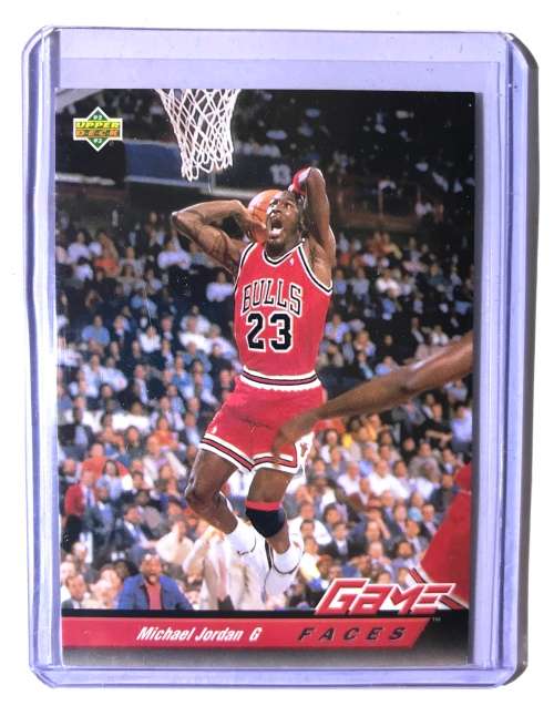 1993 Upper Deck Michael Jordan Game Face Insert 488 (Mint)