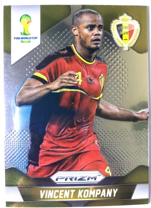 2014 Panini Prizm World Cup Vincent Kompany #19