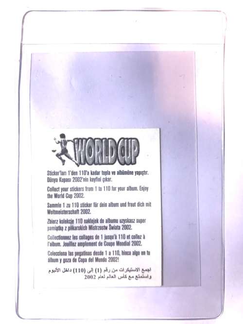 2002 World Cup Ronaldo Sticker #61