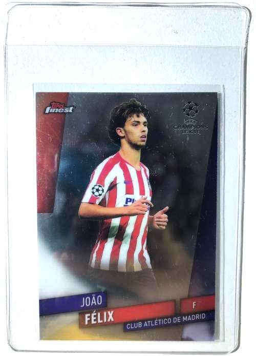 2020 Topps Finest UEFA Champions JOAO FELIX #25 Atletico De Madrid MINT