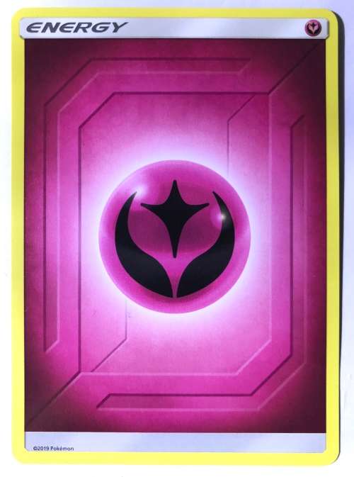 2019 Pokemon TCG Card Unified Minds Energy Fairy