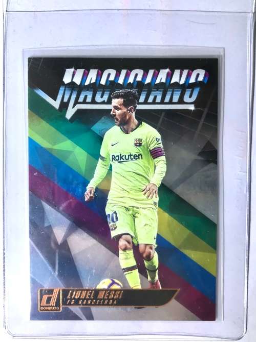2018-2019 Panini Donruss Magicians SILVER Insert Lionel Messi M-1