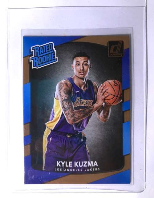 2017-18 Donruss #174 Kyle Kuzma RR Rookie Card Lakers
