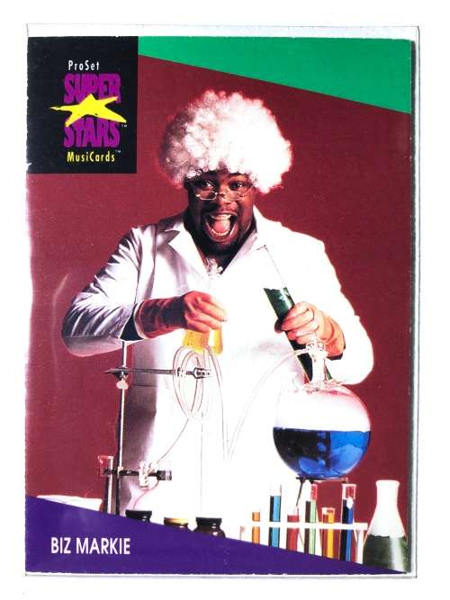 1991 Pro Set Super Stars Music Cards Biz Markie #112
