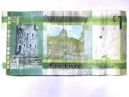 State Of Jersey 1 Pound Bank Note Circulated