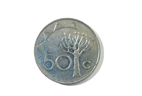 1993 50cent Nambian Coin