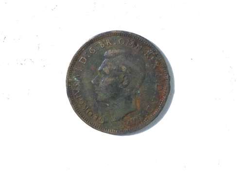 1943 Half Penny South Africa Coin