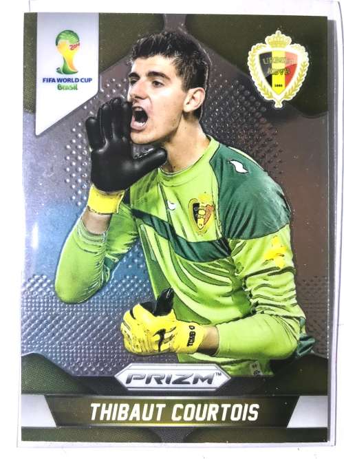 2014 Panini Prizm World Cup Thibaut Courtois #18