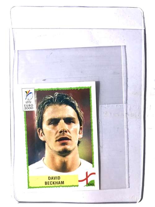 2000 Panini Euro David Beckham Sticker