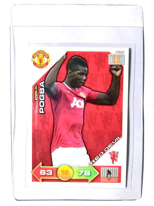 2011 Paul Pogba Panini Adrenalyn XL Manchester United #52 Rookie RC