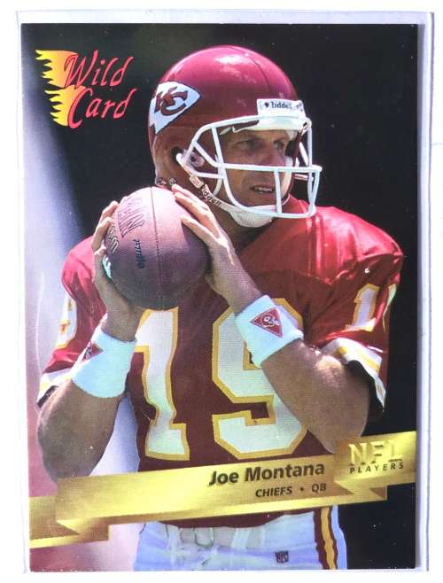 1993 WILD CARD JOE MONTANA # 67