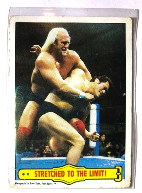 1985 Topps WWF Hulk Hogan #29 Rookie