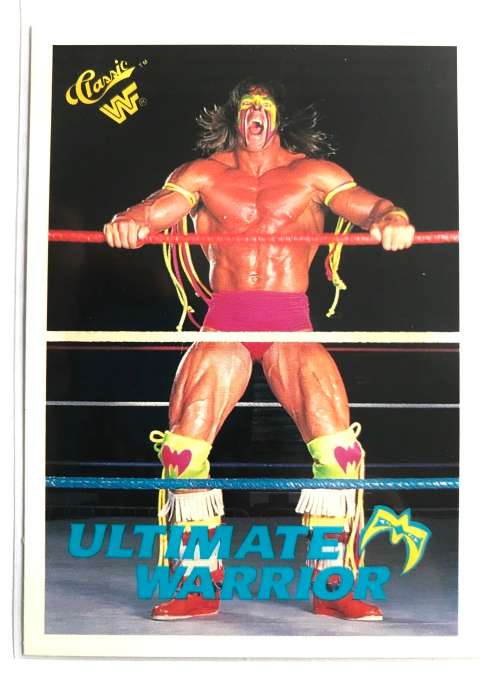 1990 Classic WWF Series 2: Wrestlemania Ultimate Warrior The #147