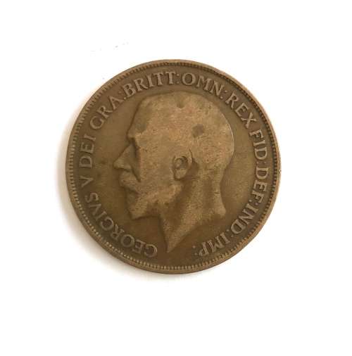 1915 One Penny Coin British
