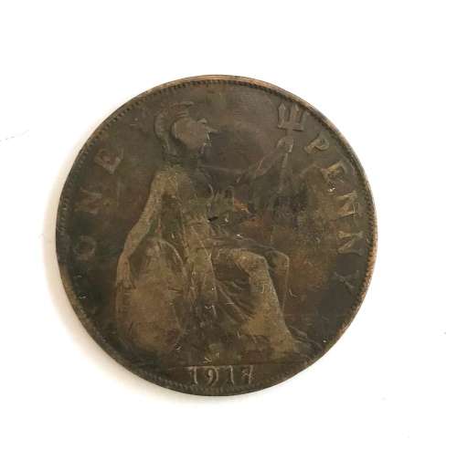 1938 One Penny Coin British