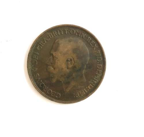 1938 One Penny Coin British