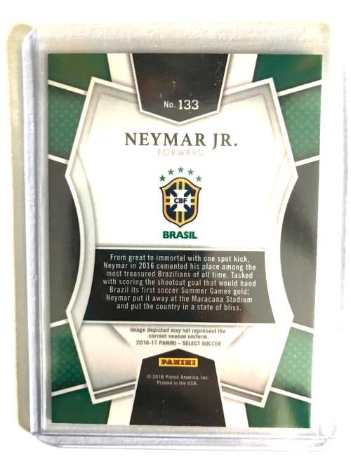 2016 Panini Select #133 Neymar Jr. Brazil