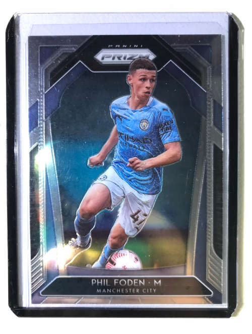 2020-21 Panini Prizm Premier League Phil Foden Base, Manchester City