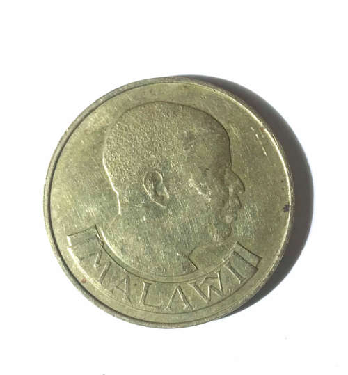 1986 50 Tambala Coin Malawi