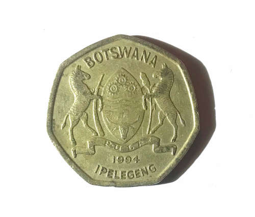 1994 2 Pula Coin Botswana