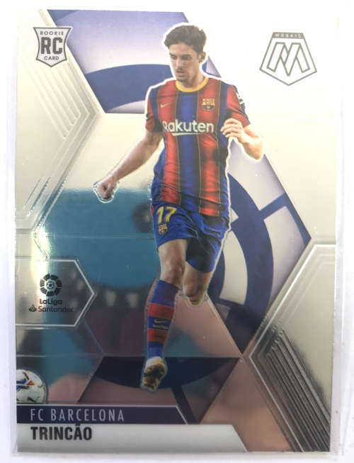 2021 Panini Mosaic Soccer #56 Trincao Rookie RC FC Barcelona