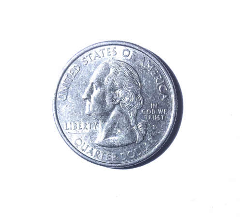 2001 Quarter Dollar Coin USA  Gateway to Freedom