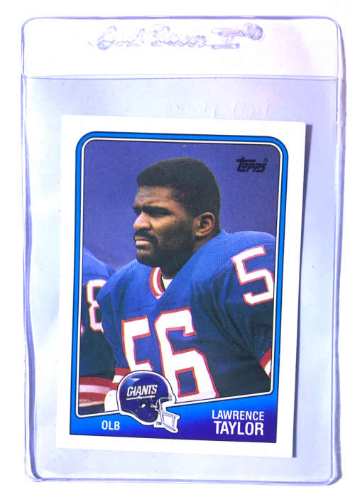 1988 TOPPS # 285 LAWRENCE TAYLOR AMERICAN FOOTBALL NFL