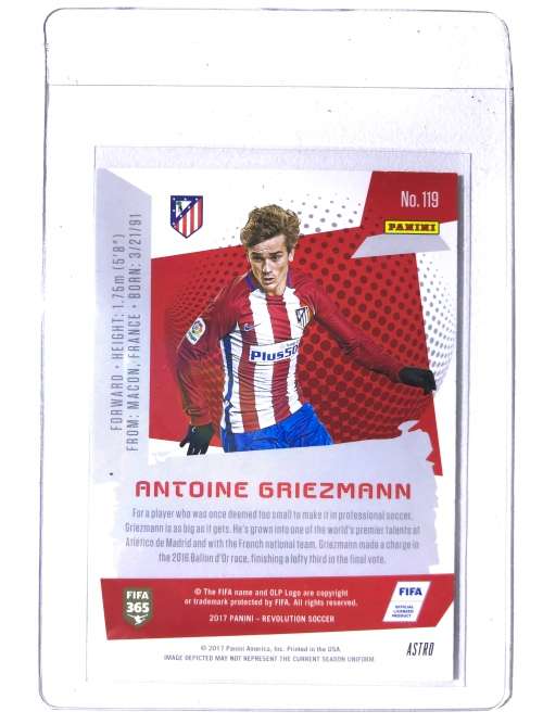 2017 Panini Revolution Astro #119 Antoine Griezmann