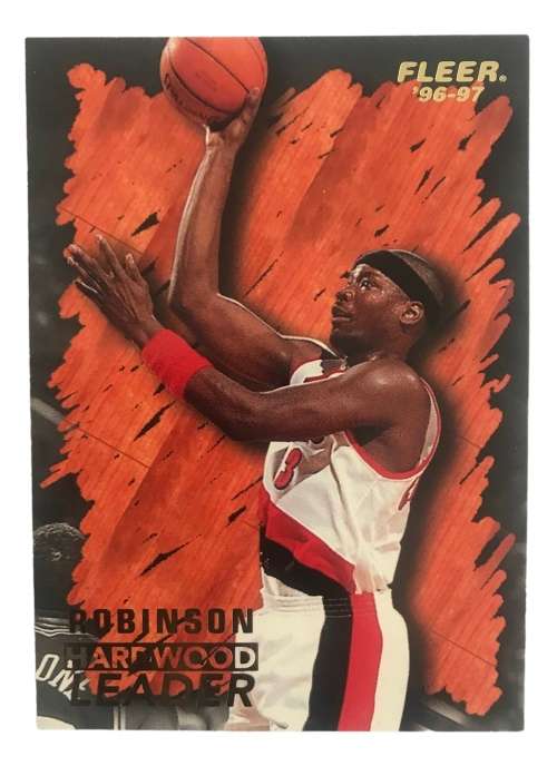 1996-97 Fleer NBA Basketball Hardwood Leader Clifford Robinson #141 Insert
