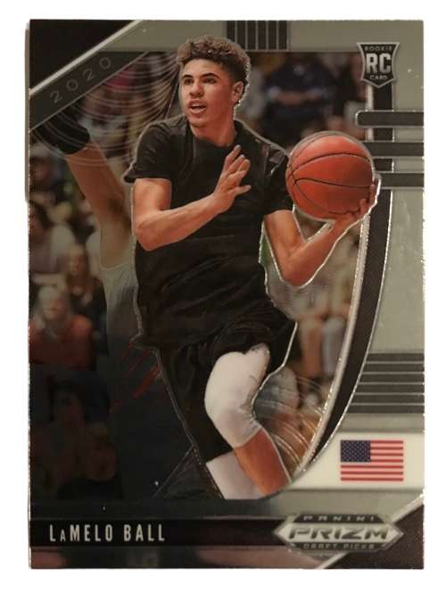 2020-21 Panini Prizm Draft Picks Lamelo Ball LaMelo Ball #3 Rookie RC