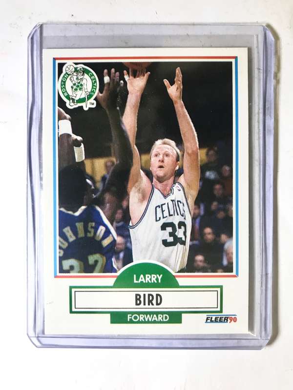 1990-91 Fleer #8 Larry Bird