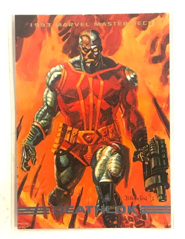 1993 Skybox Marvel Masterpieces Deathlok #71