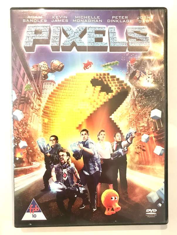 Pixels Movie DVD