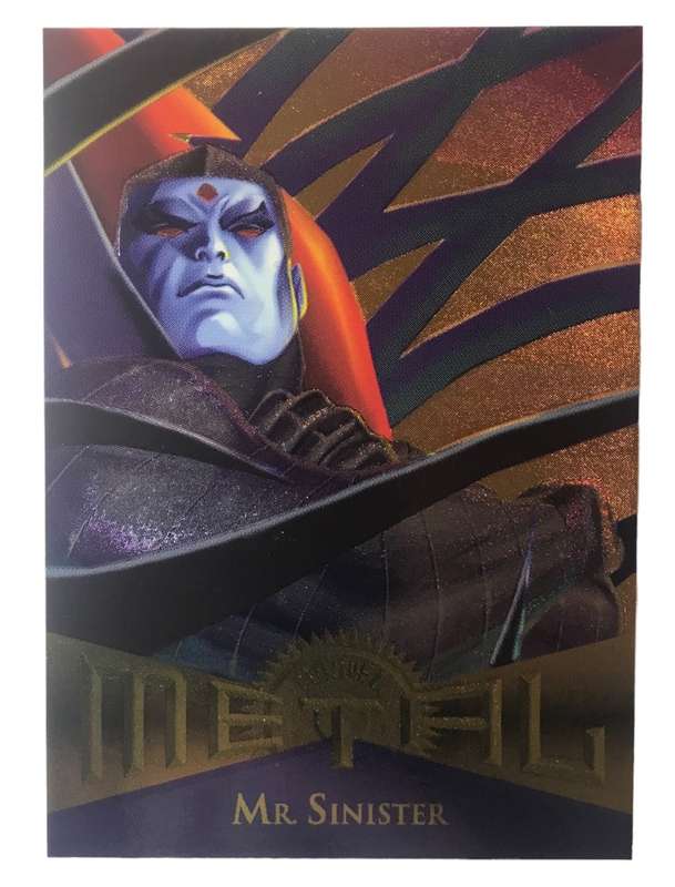 1995 Fleer Marvel Metal Mr Sinister #106
