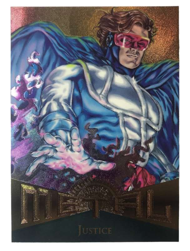 1995 Fleer Marvel Metal Justice #64